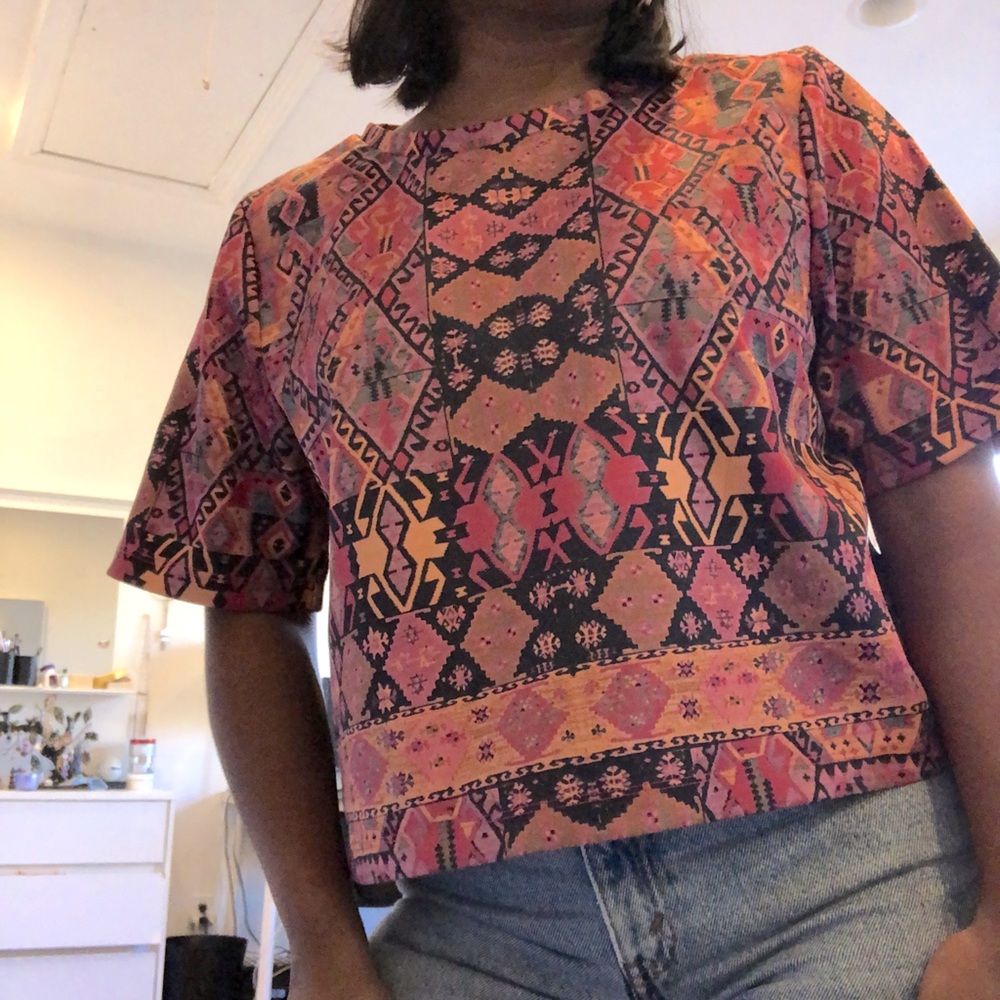 Geometric Pattern Tee